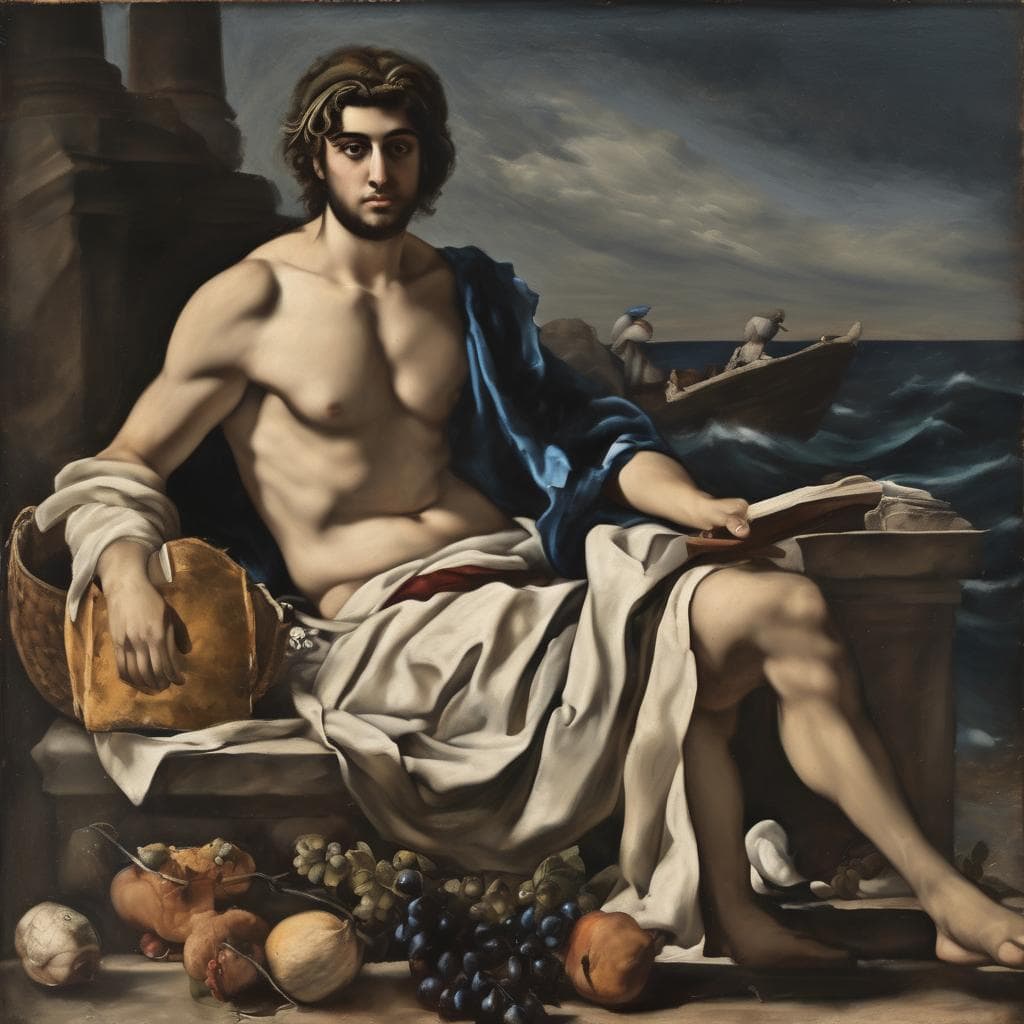 Μακεδονικό έργο τέχνης, δημιουργία και καλλιτεχνική ανατροπή, εμπνευσμένο από τη μυθολογία και την τέχνη.